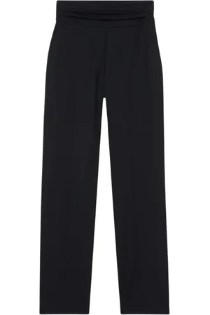 Rohe Straight Trousers, female, , M, High-waist Cumberband Trousers