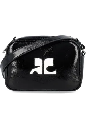 Courrèges Patent Leather Crossbody Bag