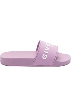 Givenchy Sliders, female, , 3 UK, Orchid Flat Sole Sandals