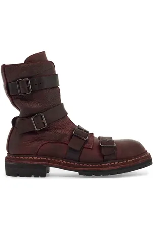 GUIDI Winter Boots, female, , 8 UK, Luxurious Horse Leather Boots with Adjustable Straps