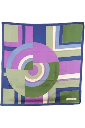 Dior Pre-owned Scarves, female, , ONE SIZE, Pre-owned Silk scarves