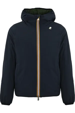 K-Way Winter Jackets, male, , XL, Reversible Long Sleeve Zip-Up Coat