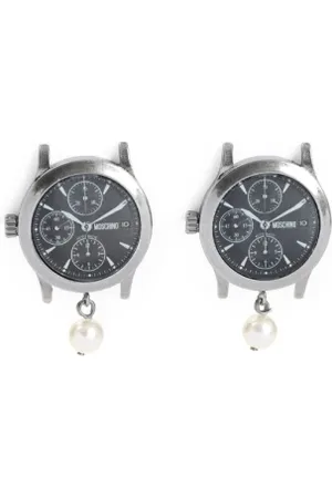 Moschino Metallic Earrings for Women