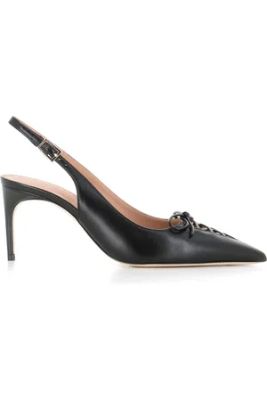 MALONE SOULIERS Leather Slingback Heels