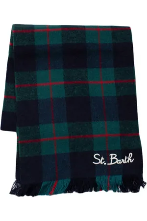 MC2 SAINT BARTH Winter Scarves, female, , ONE SIZE, Soft Wool Houndstooth Scarf