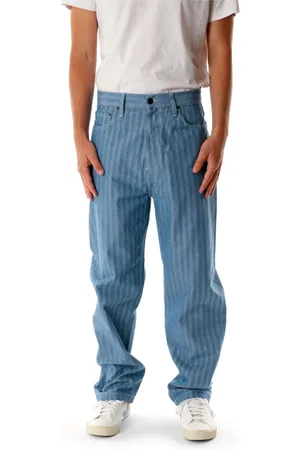 Carhartt Straight Jeans, male, , W31, Tapered Fit Jeans with Contrast Stitching