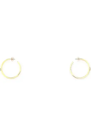 Tory Burch Earrings, female, , ONE SIZE, Chic Two-tone Metal Earrings