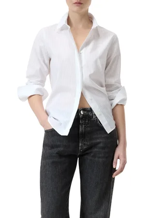 Closed Shirts, female, , XS, Striped Cotton Gauze Blouse