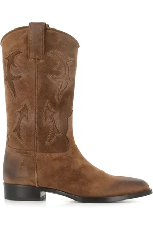 SARTORE Cowboy Boots, female, , 7 UK, Vintage suede women