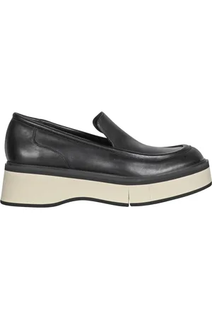Paloma Barceló Loafers, female, , 4 UK, Leather platform loafers with round toe