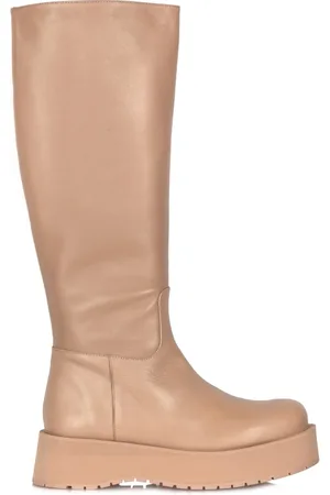 Paloma Barceló High Boots, female, , 7 UK, Leather Platform Boot with Zip Closure