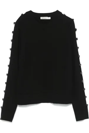 Simkhai Long Sleeve Crew Neck Top
