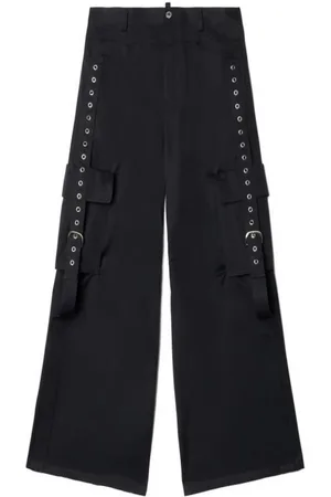 OFF-WHITE Wide Trousers, male, , M, Slim Fit Casual Trousers