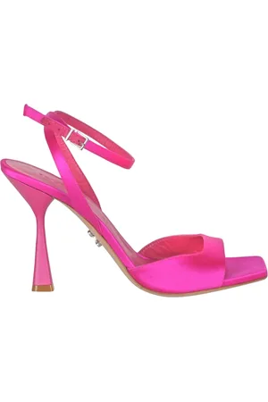 SERGIO LEVANTESI Satin Sandal with Square Toe