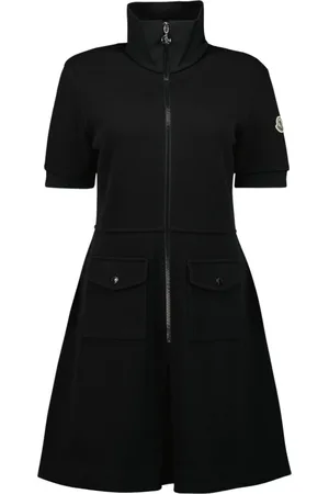 Moncler Short Dresses, female, , XS, Zippered Dress Spring-Summer 2025