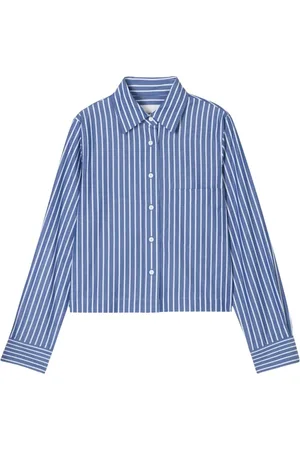 Closed Shirts, female, , L, Cotton Striped Shirt