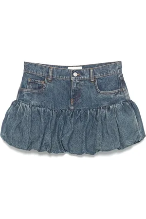 COPERNI Denim Skirts, female, , S, Indigo Skirt with Pockets