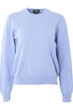 A.P.C. Embroidered Logo Cotton Jumper