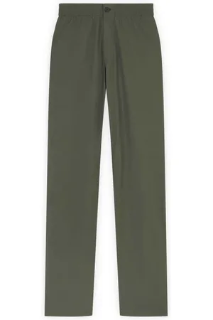 Maison Kitsuné Straight Trousers, male, , 3XS, Straight Leg Trousers with Elasticated Waistband