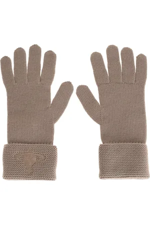 Vivienne Westwood Gloves, unisex, , L, Knitted Wool Gloves with Orb Logo