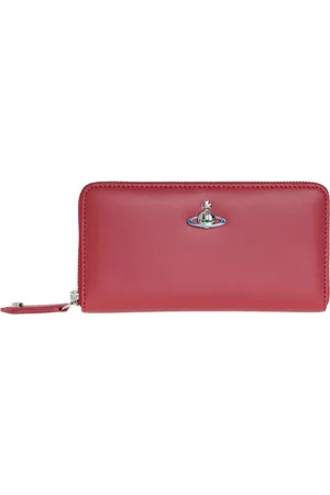 Vivienne Westwood Leather Round Zip Wallet
