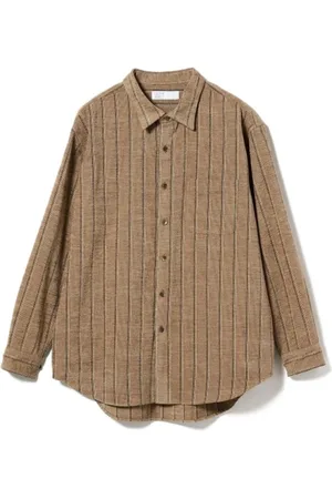 Beams Casual Shirts, male, , M, Moleskin Cloth Classic Shirt