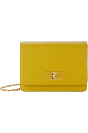 Elisabetta Franchi Cross Body Bags, female, , ONE SIZE, Enameled Metal Shoulder Strap Accessory