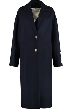 Golden Goose Bertina Wool Coat with Embellished Buttons