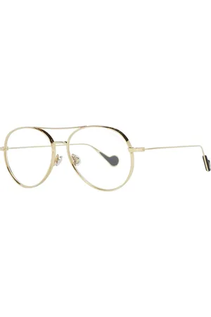 Moncler Gold Unisex Pilot Sunglasses