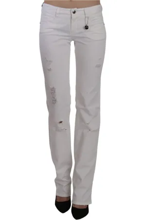 Costume National Straight Jeans, female, , W26, Slim Fit Cotton Jeans
