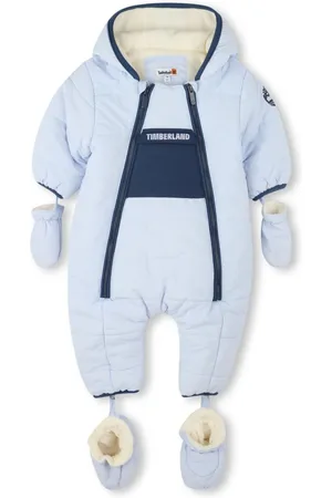 Timberland Sets, unisex, , 3 M, Matte Snowsuit with Removable Mittens