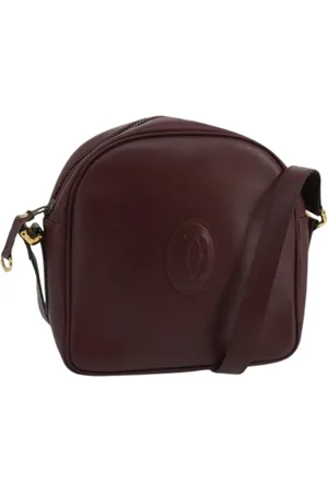 Cartier Pre-owned Cross Body Bags, female, , ONE SIZE, Pre-owned Leather shoulder-bags