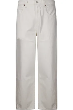 AGOLDE High Waist Wide Leg Five Pocket Jeans
