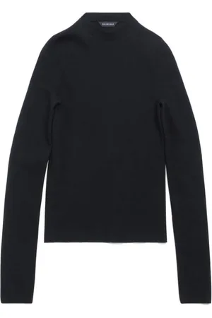 Balenciaga Twisted Cotton Knit Top