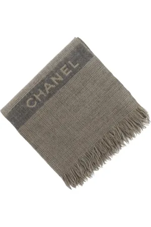 CHANEL Pre-owned Scarves, female, , ONE SIZE, Pre-owned Wool scarves