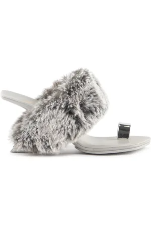 united nude Heeled Mules, female, , 5 UK, Loop Toe Teddy