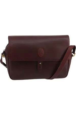 Cartier Pre-owned Cross Body Bags, female, , ONE SIZE, Pre-owned Leather shoulder-bags