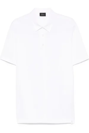 BRIONI Button-Up Jumper with Short Sleeves