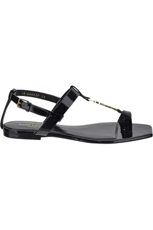 Saint Laurent Flat Sandals, female, , 2 UK, Casual Flat Women
