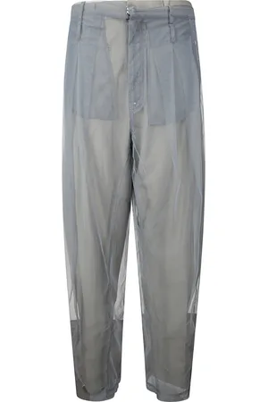 ACT N°1 Wide Trousers, female, , S, Wool and Tulle Double Trousers