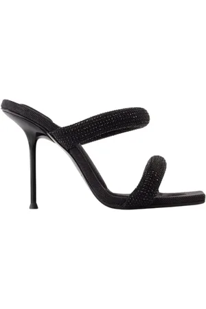 Alexander Wang Heeled Mules, female, , 2 UK, Tubular Sandal - Synthetic