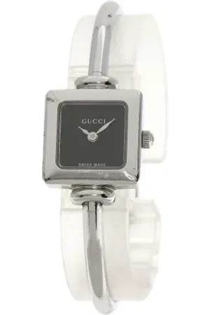 Gucci Pre-owned Watches, female, , ONE SIZE, Pre-owned Stainless Steel watches