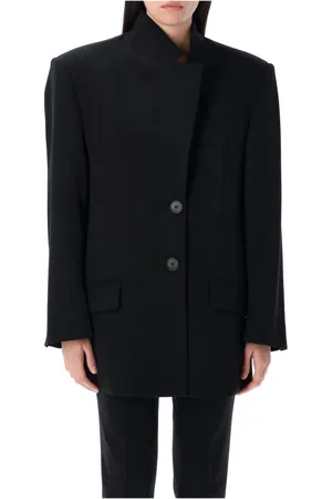 The Attico Blazers, female, , M, Wool Blazer Monolapel Collar