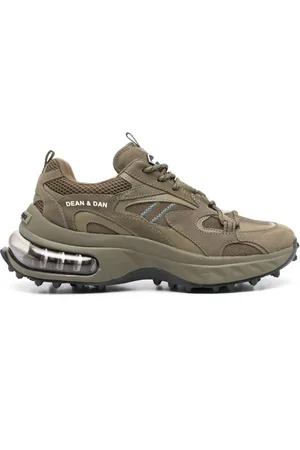 Dsquared2 Military Lace-Up Mesh Trainers