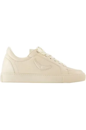 Zadig & Voltaire Leather Fly On Trainers