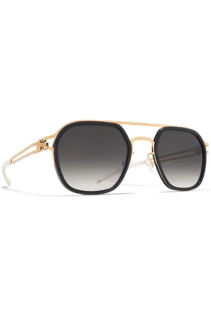 MYKITA Sunglasses, unisex, , 50 MM, Leeland Sunglasses in Glossy Gold