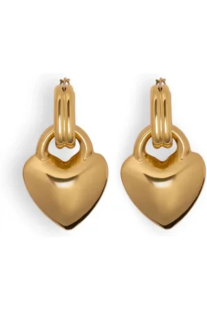 Patou Golden Hoop Earrings Pair