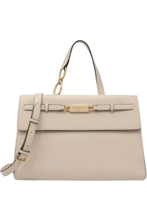 Twin-Set Synthetic material medium-sized bag with magnetic closure