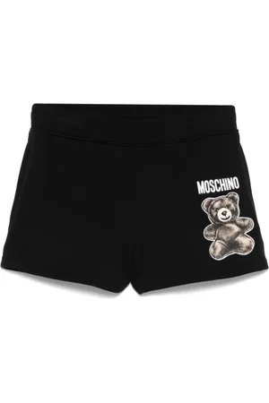 Moschino Short Shorts, female, , XS, Drawstring Waist Shorts with Logo
