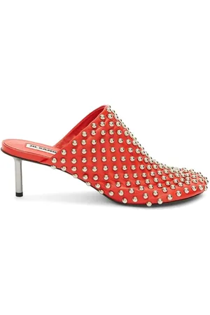 Jil Sander Leather Stud Slip-On Shoes
